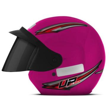 Imagem de Capacete Aberto Mixs Up Feminino Masculino, ROSA, 56