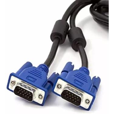 Imagem de Cabo Vga para Vga Ideal Monitor Projetor Notebook 1,80 Metro - Lelong
