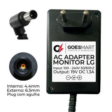 Imagem de Fonte Carregador Para Monitor LG 19v 1.3a - GOESMART