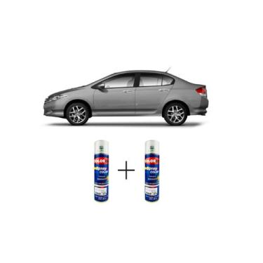 Imagem de Tinta Spray Automotiva Magnesium Met - NH675M Honda 300ml + Spray Vern