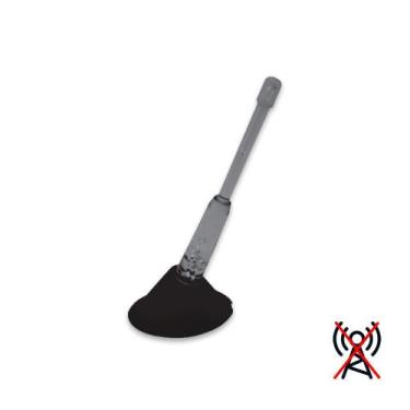 Imagem de Antena Haste Curta Decorativa Fumê Para Teto de Carro Veículo Universa