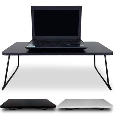 Imagem de Mesa Suporte Multiuso Prisma Para Notebook Dobrável 60x40 - Genus Móve