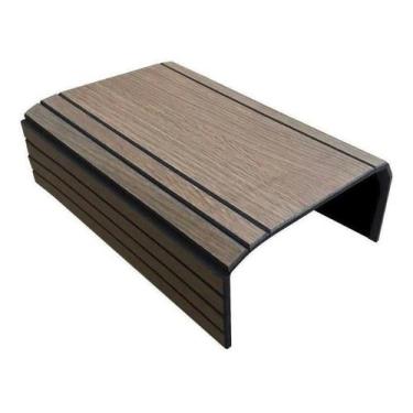 Imagem de Kit 4un Esteria Suporte Reto Flexível Para Braço Sofá Tabaco - M A Sor