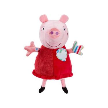 Imagem de Pelúcia Peppa Pig Minha Primeira Pelúcia Sensorial - Emite Som Sunny B