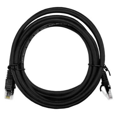 Imagem de Patch Cord UTP Cat6 Flexível 100% Cobre 2,5 Metros Homologado Anatel -