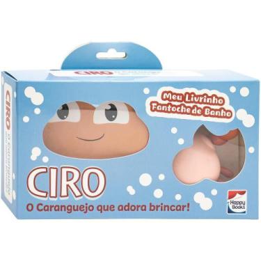 Imagem de Livro - Meu Livrinho Fantoche de Banho: Ciro, o Caranguejo adora brinc