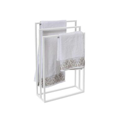 Imagem de Toalheiro de Chão Bianca em Aço - Casa Donne, BRANCO