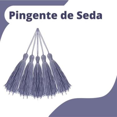 Imagem de Pingente De Seda Tassel - Lilás Escuro - Com 100 Unidades - Nybc