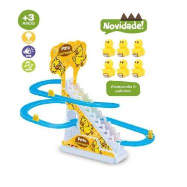Imagem de Brinquedo Patinho Escorregador C/ Musica e Luzes - Zoop Toys