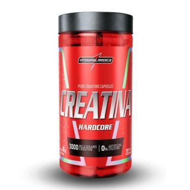 Imagem de Creatina Hardcore Integral Médica 120 Cápsulas, Sem Sabor