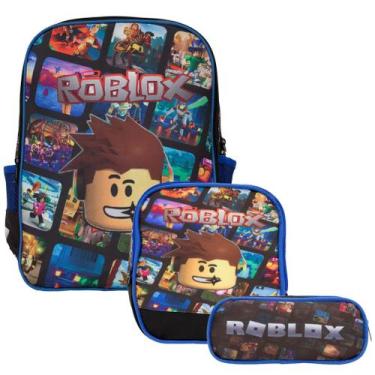 Imagem de Mochila Masculina Escolar Juvenil Infantil Roblox Lançamento - TOYS 2U