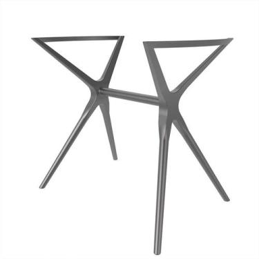 Imagem de Base para Mesa de Cozinha Retangular Baletto Platinum (56x96 cm) - I''