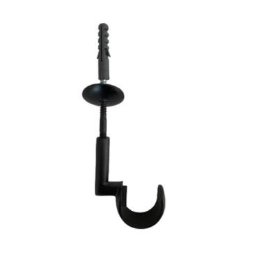 Imagem de Suporte Simples de Teto para Varão de Cortina 19mm - ART DECORAR, Pret