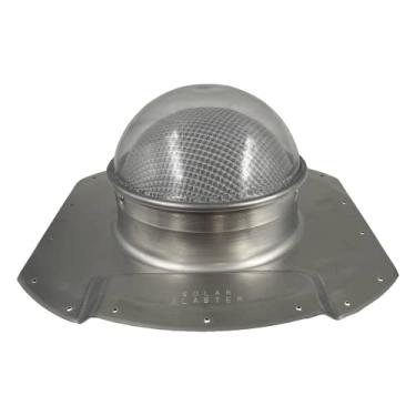Imagem de Solar LightBlaster para contêineres Conex com nervuras de 16,5 cm (claraboia tubular) | Claraboia de tubo solar | Claraboia tubular alimentada pela The Sun