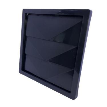 Imagem de Exaustor Para Banheiros Com Grade 100/125mm Preto - Plastideal