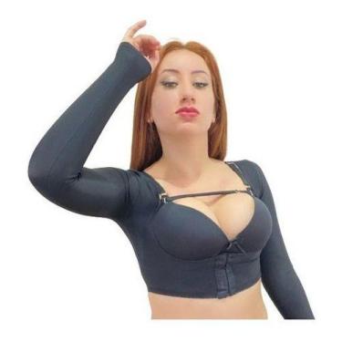 Imagem de Sutiã Pós Cirúrgico Compressivo Manga Longa - M34 - Fanáticos Por Cint