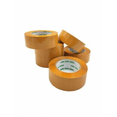 Imagem de Fita Adesiva Amarela Para Embalagem 150M Durex - ATACADO E VAREJO - Mi