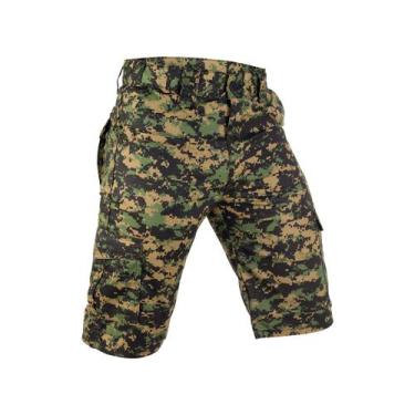 Imagem de Bermuda Cargo Tática Defender - Camuflada - Safo, Marpat cerrado, 56