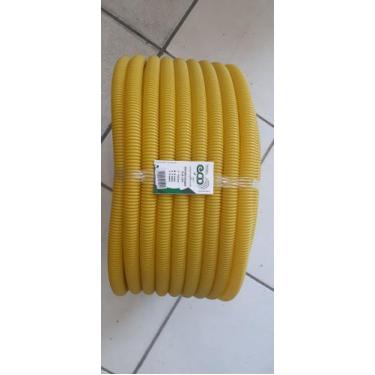 Imagem de Conduite corrugado amarelo 3/4-DN25mm ROLO 50m. - Ueba 