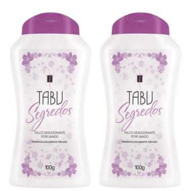 Imagem de Kit 2 Talco Desodorante Perfumado Tabu Segredos 100G - Dana - Dana Cos
