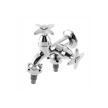 Imagem de Torneira de Tanque / Maquina de Lavar 2 Saídas Cromada - Creatore Meta