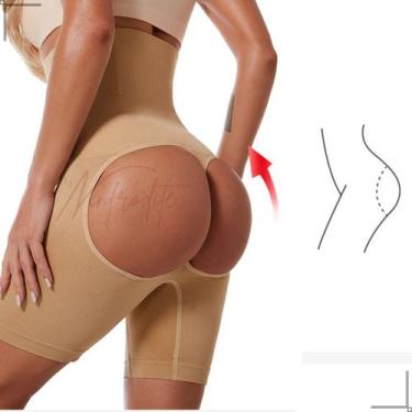 Imagem de Calcinha Short Empina Levanta Bumbum Sem Bojo E Reduz Medidas - Prime 