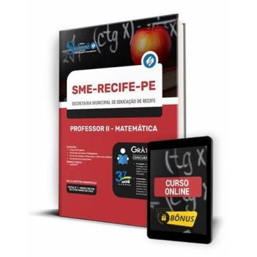 Imagem de Apostila SME Recife - PE - Professor II - Matemática - Editora Solução