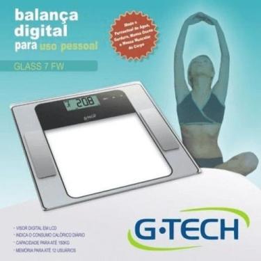Imagem de Balança Digital Glass 7 Fw - G Tech - G-TECH