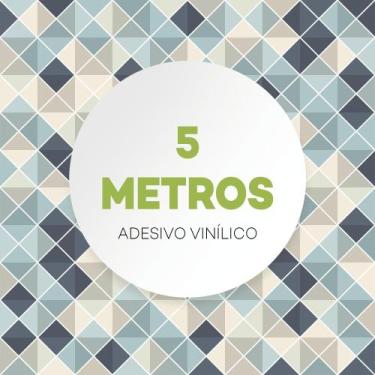 Imagem de Papel De Parede Adesivo Verde Pastilha Cozinha - Criptonita, 5M