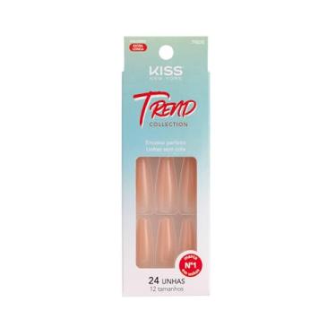 Imagem de KISS NEW YORK UNHAS POSTIÇAS TREND COLLECTION NAILS BETTER NU