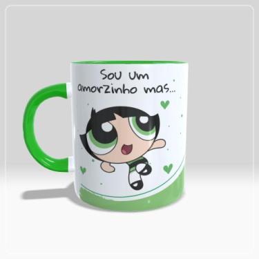 Imagem de Caneca  Meninas Super Poderosas Docinho - Não toque na minha caneca - 