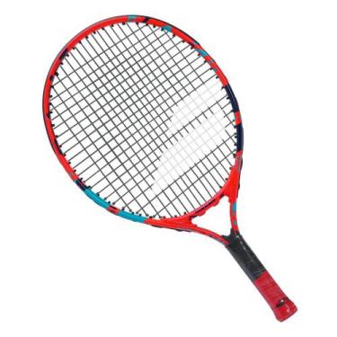 Imagem de Raquete de Tênis Infantil Babolat Ballfighter 19 Preta Laranja e Azul