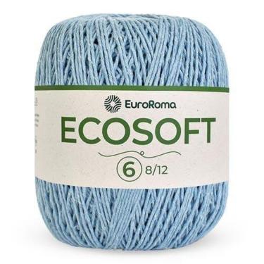 Imagem de Barbante Ecosoft EuroRoma nº06 422g, 900 AZUL BEBÊ