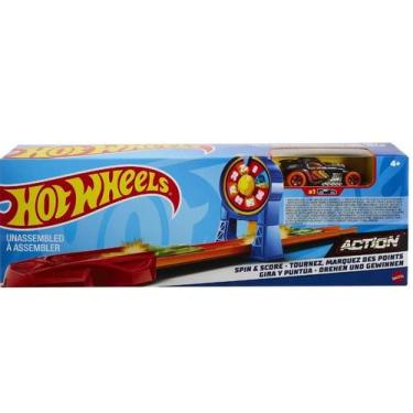 Imagem de Pista Básica Hot Wheels Action Girar e Marcar Mattel