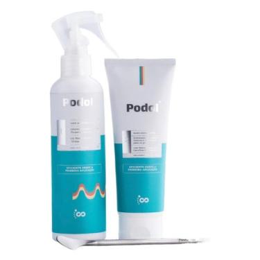 Imagem de Kit Spa Dos Pes Podol Com Ureia Amolecedor E Hidratante Original - Use