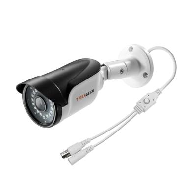 Imagem de TIGERSECU 1080P Câmera de segurança bullet de longo alcance para DVR, switch OSD híbrido 4 em 1 para DVRs TVI, CVI, AHD, CVBS (fonte de alimentação e cabo coaxial vendidos separadamente)