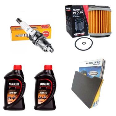 Imagem de Revisão Yamaha Fazer 250 Até 2011 Óleo Yamalube-filtros-vela