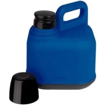 Imagem de Garrafao Termico 3 Litros Azul Mor