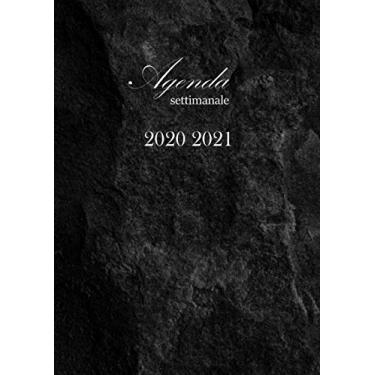 Imagem de Agenda settimanale 2020 2021: Agenda 2020-2021 : ottobre 2020 - dicembre 2021, Agenda planner organizer calendario, pianificatore giornaliero e Settimanale Dimensioni (A4)