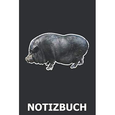 Imagem de Notizbuch: Hängebauchschwein I Minischwein I Microschwein I Schweine Büchlein I Mini-Schweine halten I Schweinchen I Perfekt für Schweine-Besitzer, ... I Weißes Papier I 120 Seit