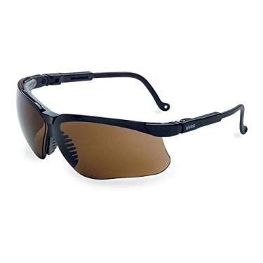 Imagem de UVEX by Honeywell 763-S3204 Genesis Safety Eyewear, SCT-Reflect 50 Lens, Ultra-Dura Anti-Scratch Coating, Black Frame (Pack of 10)