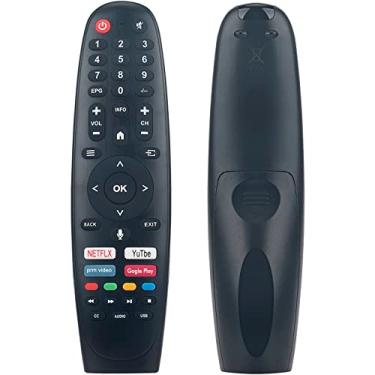 Imagem de Controle remoto de substituição de pesquisa por voz adequado para Caixun Smart Android TV (modelo 2022) EC40V2FA EC32V2HA