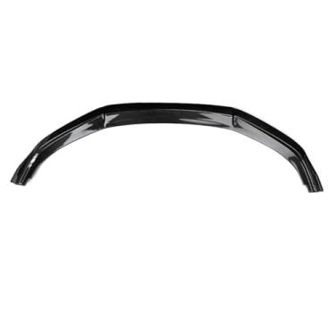 Imagem de Compatível com Civic 2016-2020 10ª geração saia lateral lábio dianteiro saia lateral e spoiler traseiro(Front lip carbon fiber)