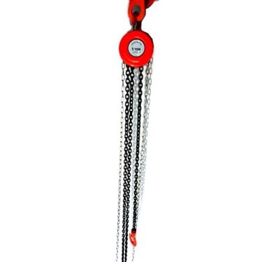 Imagem de Talha de Corrente 1Tx10MT 1000KG 10MT Red Laranja