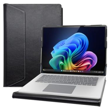 Imagem de Alapmk Capa protetora para Microsoft Surface Laptop 7 15 capa/Surface Laptop 2024 15 polegadas (não serve para Surface Laptop 6/5/4/3/2/1), preta