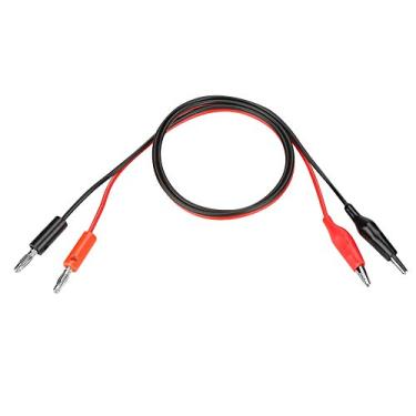 Imagem de BANANA PLUG CABO CLIPE FIO 30V 5A CABOS DE TESTE ELETRÔNICOS PARA FONTE DE ALIMENTAÇÃO DE MULTÍMETRO