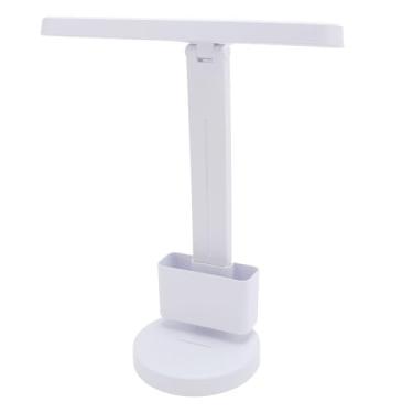 Imagem de Candeeiro de Leitura de Mesa, Candeeiro de Mesa LED Com Suporte de Telefone Regulável para Trabalhar e Estudar