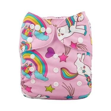 Imagem de Fralda de Pano Lavável e Reutilizável ALVABABY para Bebês (3-15kg) - c