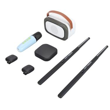 Imagem de Conjunto de Baquetas de Ar, Conjunto de Bateria Com Sensor de Movimento 3D, Experiência de Bateria Virtual Portátil e Design de Bolso para Crianças, Adultos Iniciantes