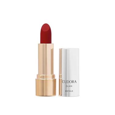 Imagem de EUDORA GLAM BATOM CREMOSO METALS COR VERMELHO PRECIOSO 3,6G